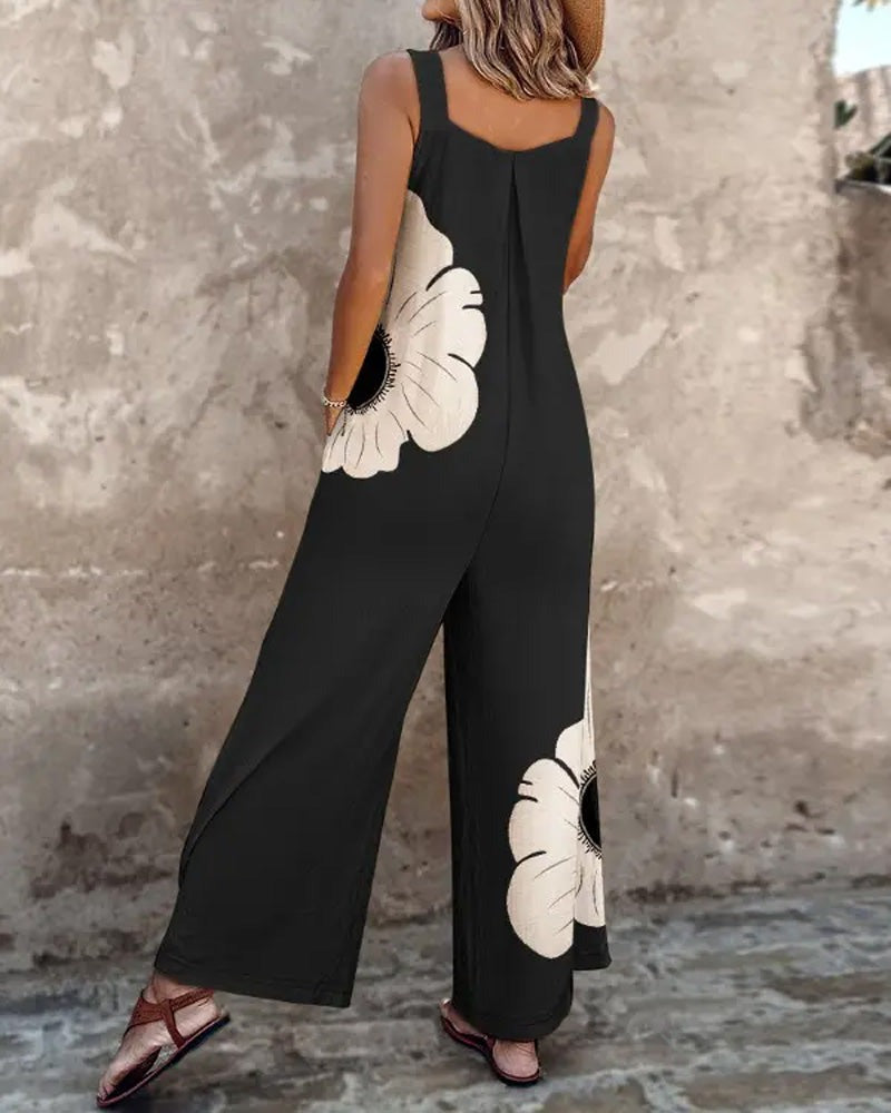 Iris | Elegant Botanical Romper