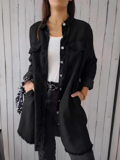 Lightweight Denim Shirt Dress