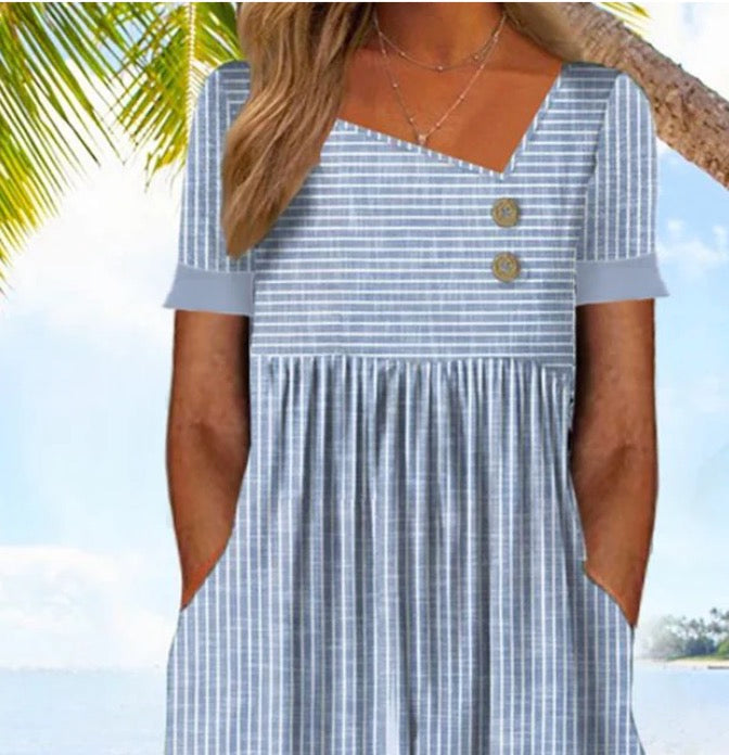 Breeze | Playful Stripe Romper