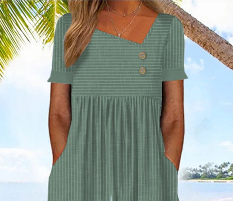 Breeze | Playful Stripe Romper