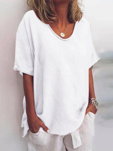 Mila | Easy Drape Tee
