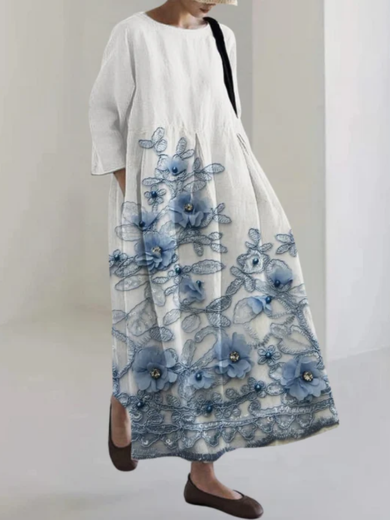 Vani | Linen Maxi Dress