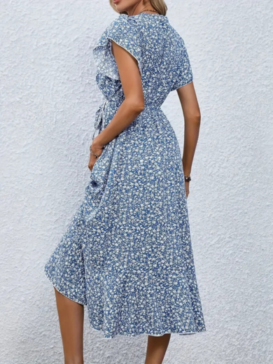 Sophie | Easy-Wrap Floral Elegance Dress