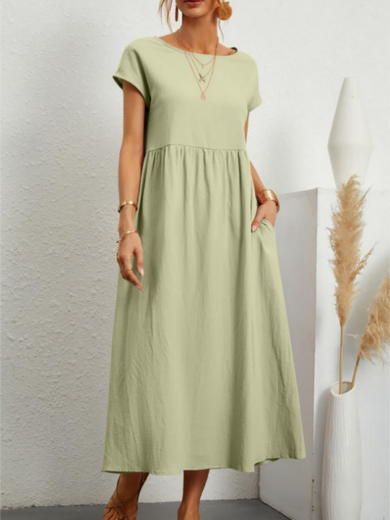 Lena | Essential Cotton Day Dress