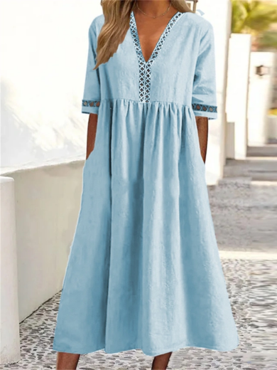 Clara | breezy cotton midi dress