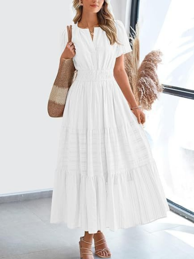 Sophie | Easy-Comfort Cotton Midi Dress