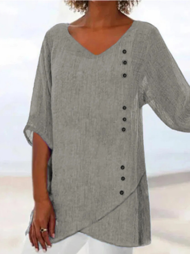 Mira | Easy Drape Asymmetric Tunic