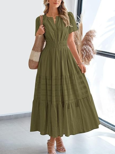 Sophie | Easy-Comfort Cotton Midi Dress