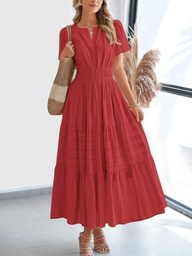 Sophie | Easy-Comfort Cotton Midi Dress