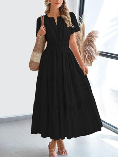 Sophie | Easy-Comfort Cotton Midi Dress