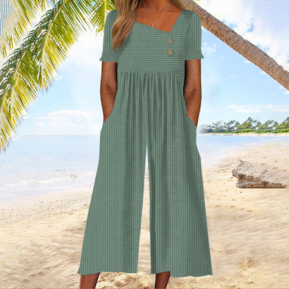 Breeze | Playful Stripe Romper