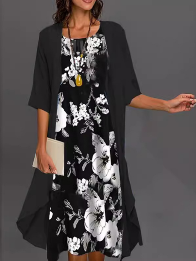 Mira | Two-Piece Grey Garden Set