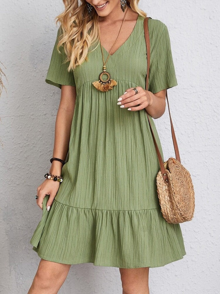 Sienna | Graceful Drape Midi Dress