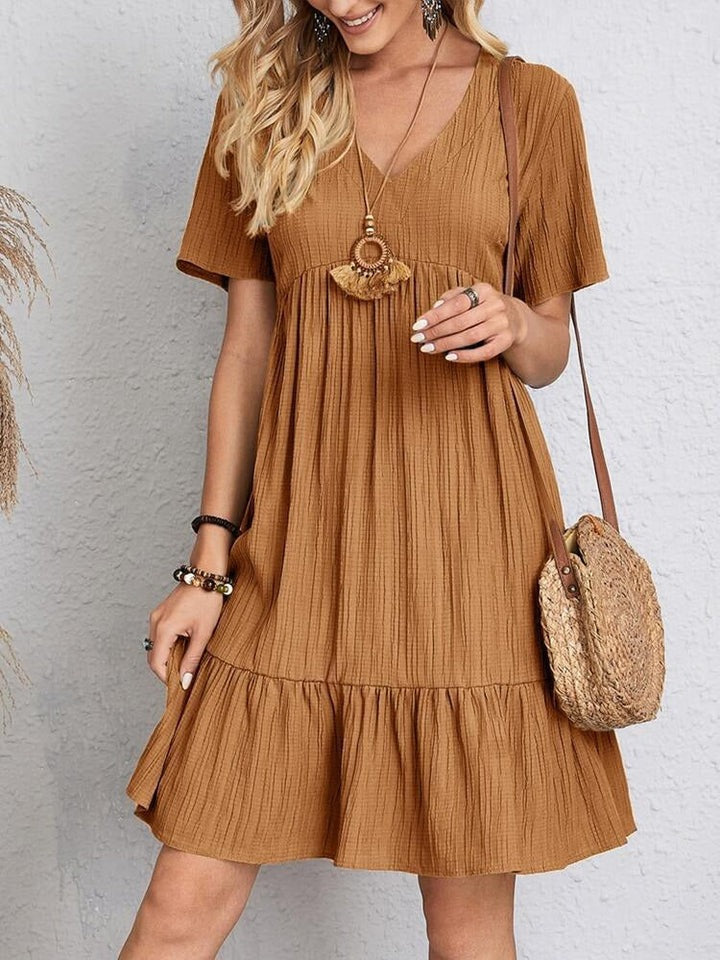 Sienna | Graceful Drape Midi Dress