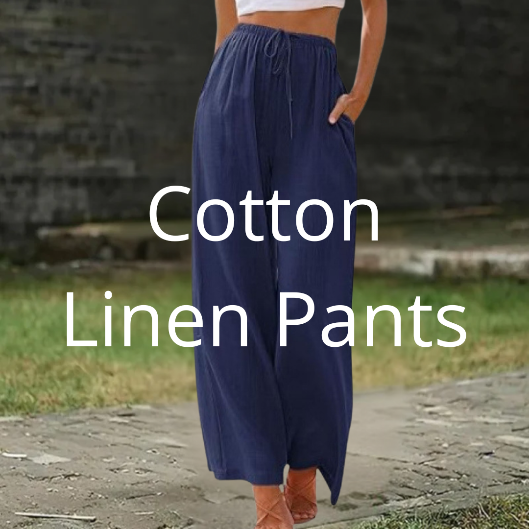 Cotton Linen Pants