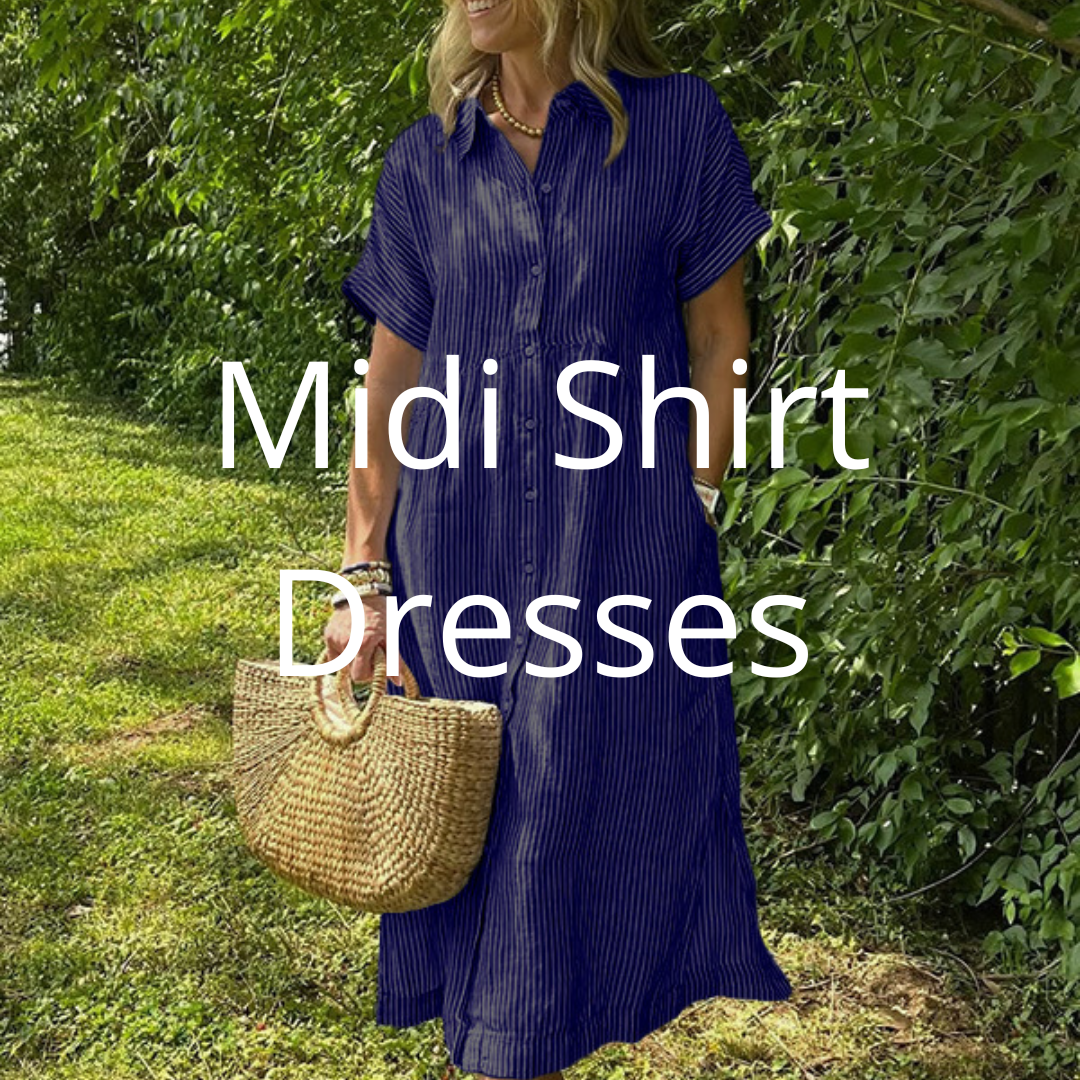 Midi Shirt Dresses