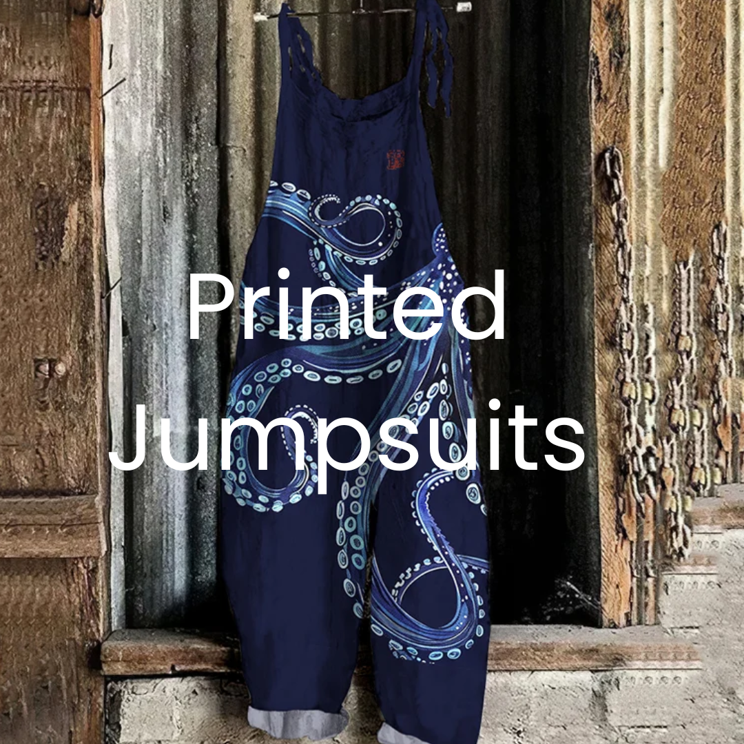 Printed Summer Jumpsuits