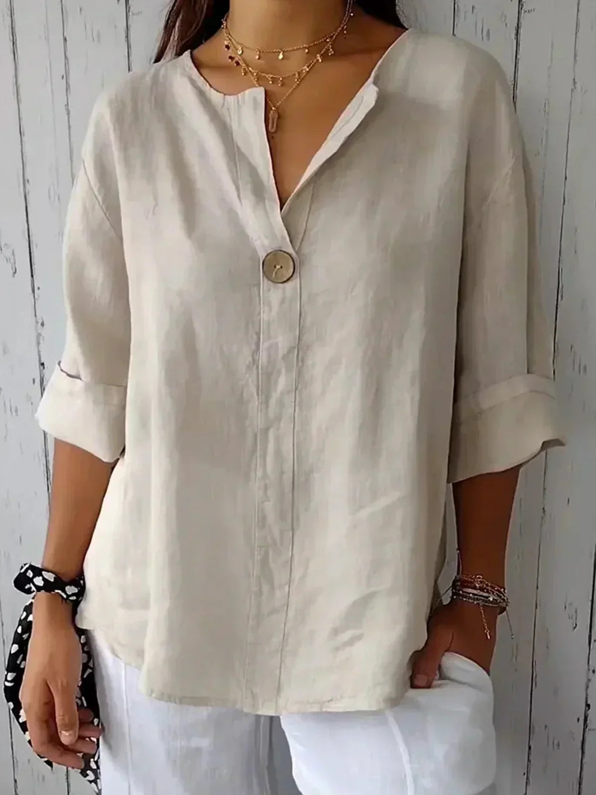 Clara | Soft Drape Everyday Blouse