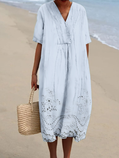Dorothy | Short Sleeve Midi Dress