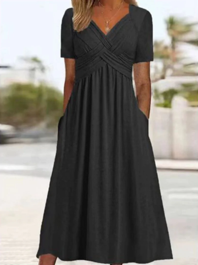 Elora | Elegant Dress Black