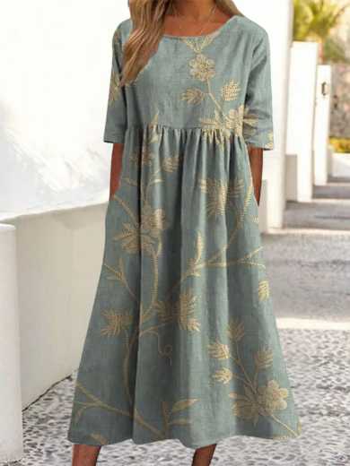 Elodie | Royal Bloom Summer Dress collection