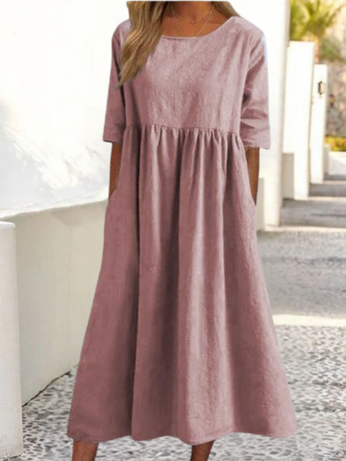 Elin | Everyday Comfort Cotton Dress