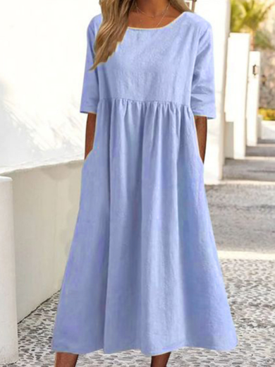 Elin | Everyday Comfort Cotton Dress
