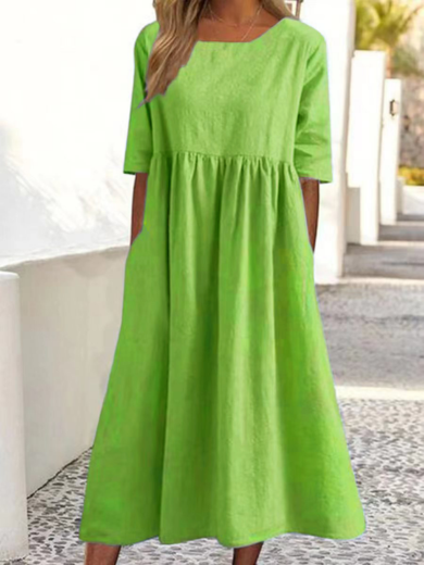 Elin | Everyday Comfort Cotton Dress