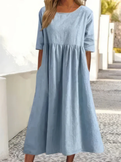 Nora | Everyday Cotton Pocket Dress