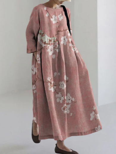 Tamara | Linen Maxi Dress