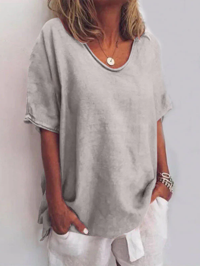 Mila | Easy Drape Tee