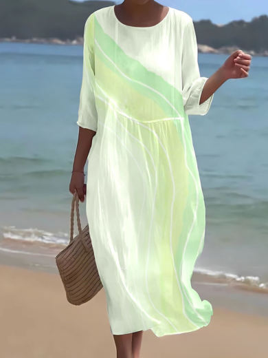 Sage | Green Midi Dress