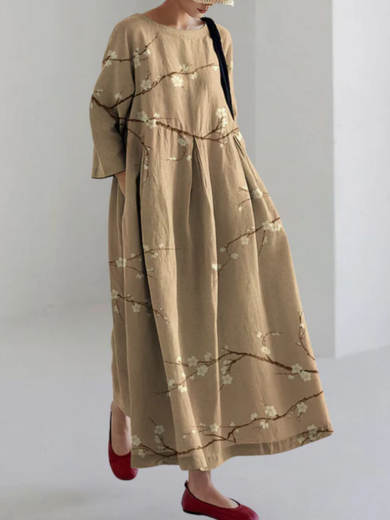 Nika | Linen Maxi Dress