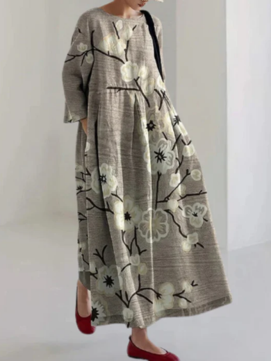 Lara | Linen Maxi Dress
