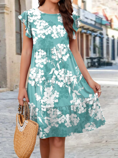 Isla Bloom Flutter Dress