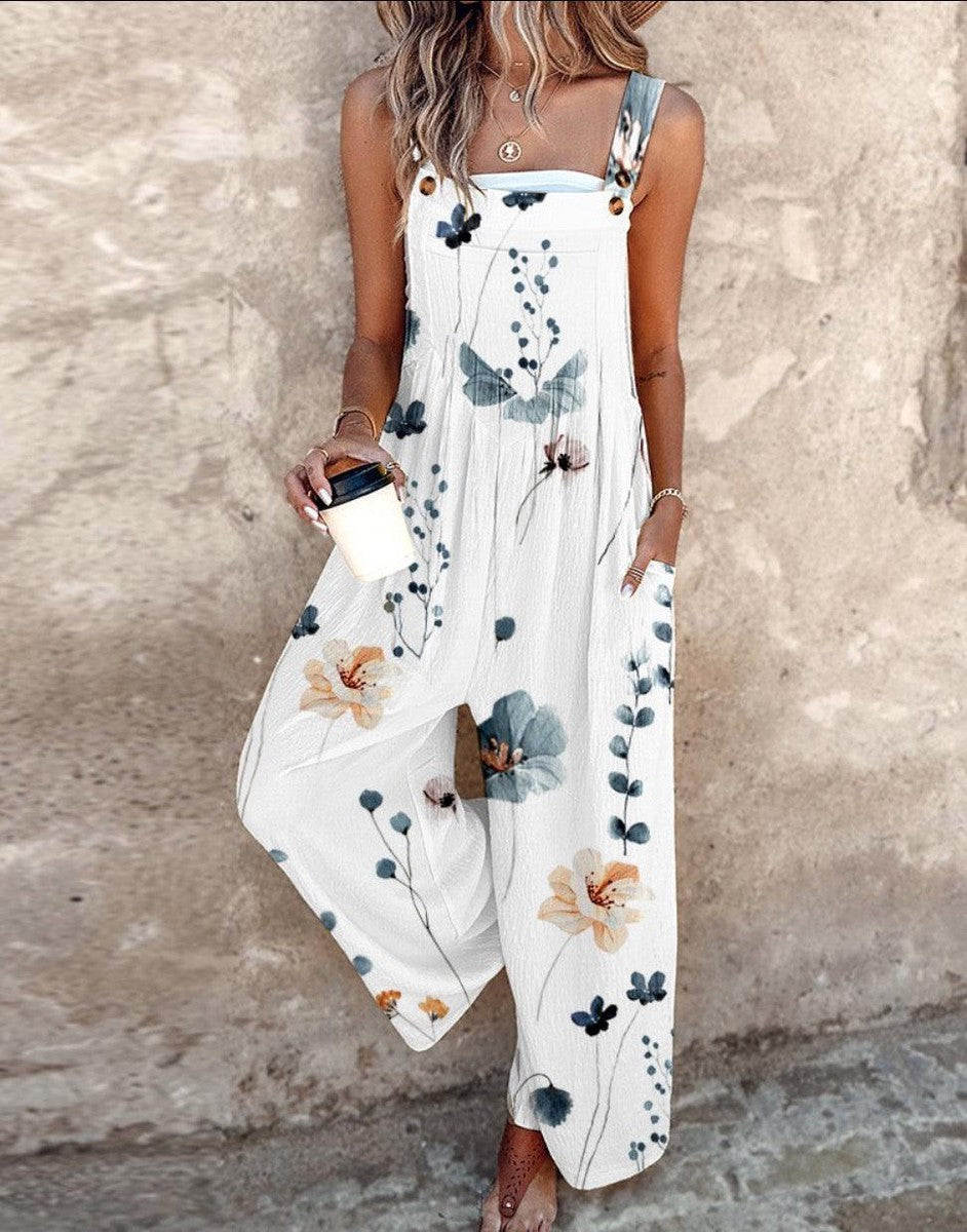 Fern | Tropical Sleeveless Playsuit