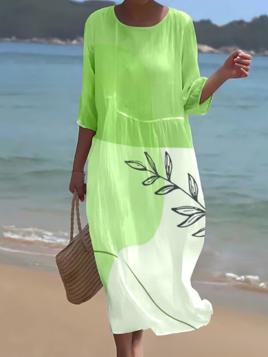 Olive | Forest Green Midi Dress