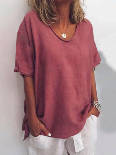 Mila | Easy Drape Tee