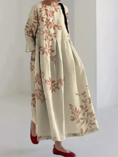 Nicki | Linen Maxi Dress