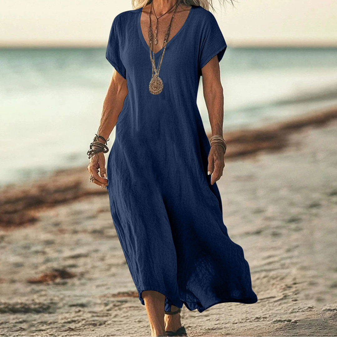 Isla Linen Breeze Dress