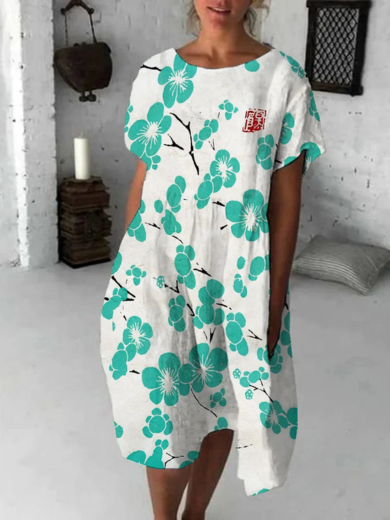 Hana | Floral Print Everyday Dress