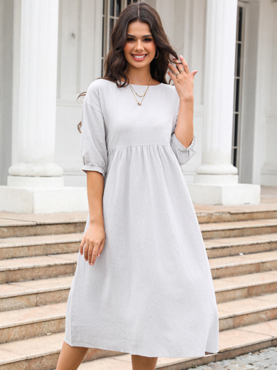 Clara | Easy Everyday Cotton Dress