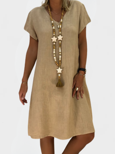 Evelyn | Casual Linen Day Dress