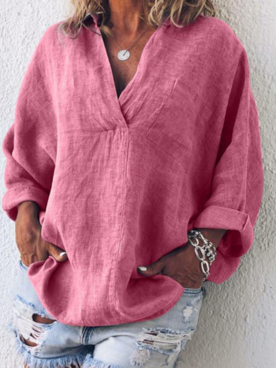 Harper | Relaxed Everyday V-Neck Blouse