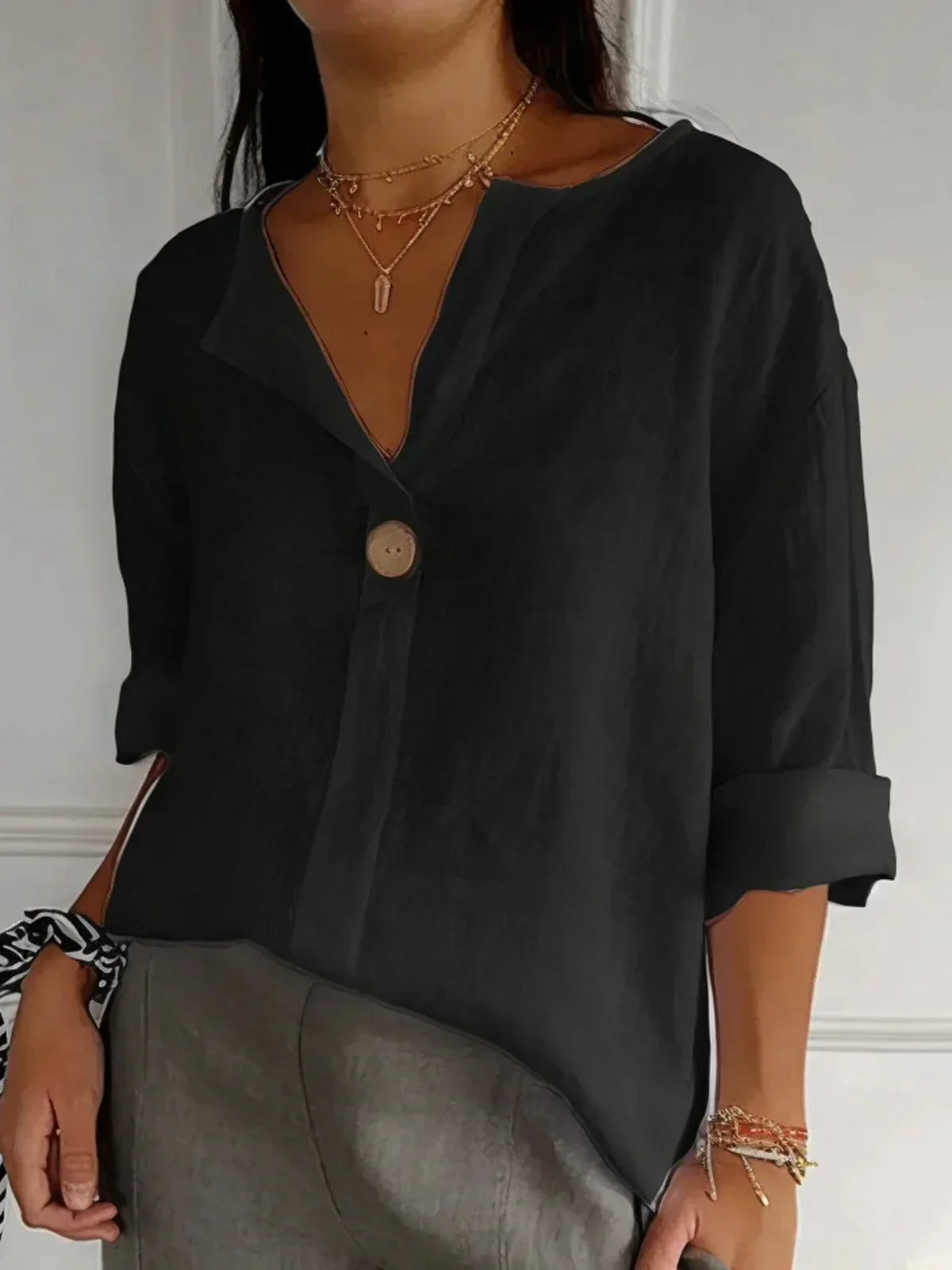 Clara | Soft Drape Everyday Blouse