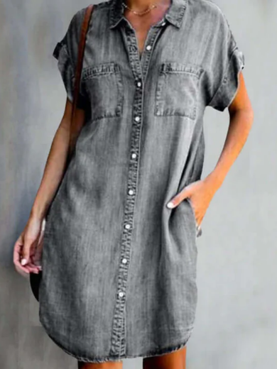 Jamira | Everyday Denim Shirt Dress