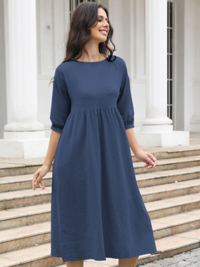 Clara | Easy Everyday Cotton Dress