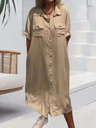 Clara | Easy-Fit Everyday Denim Dress