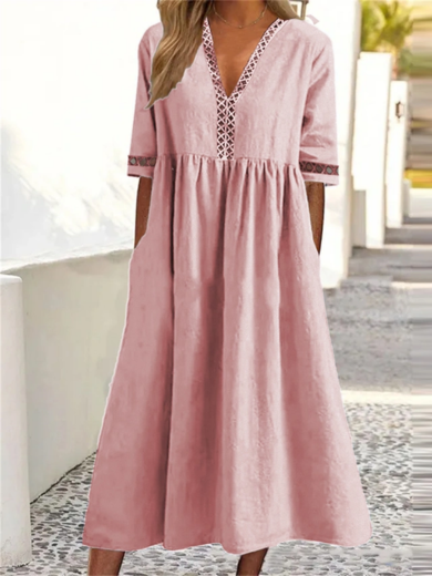 Clara | breezy cotton midi dress