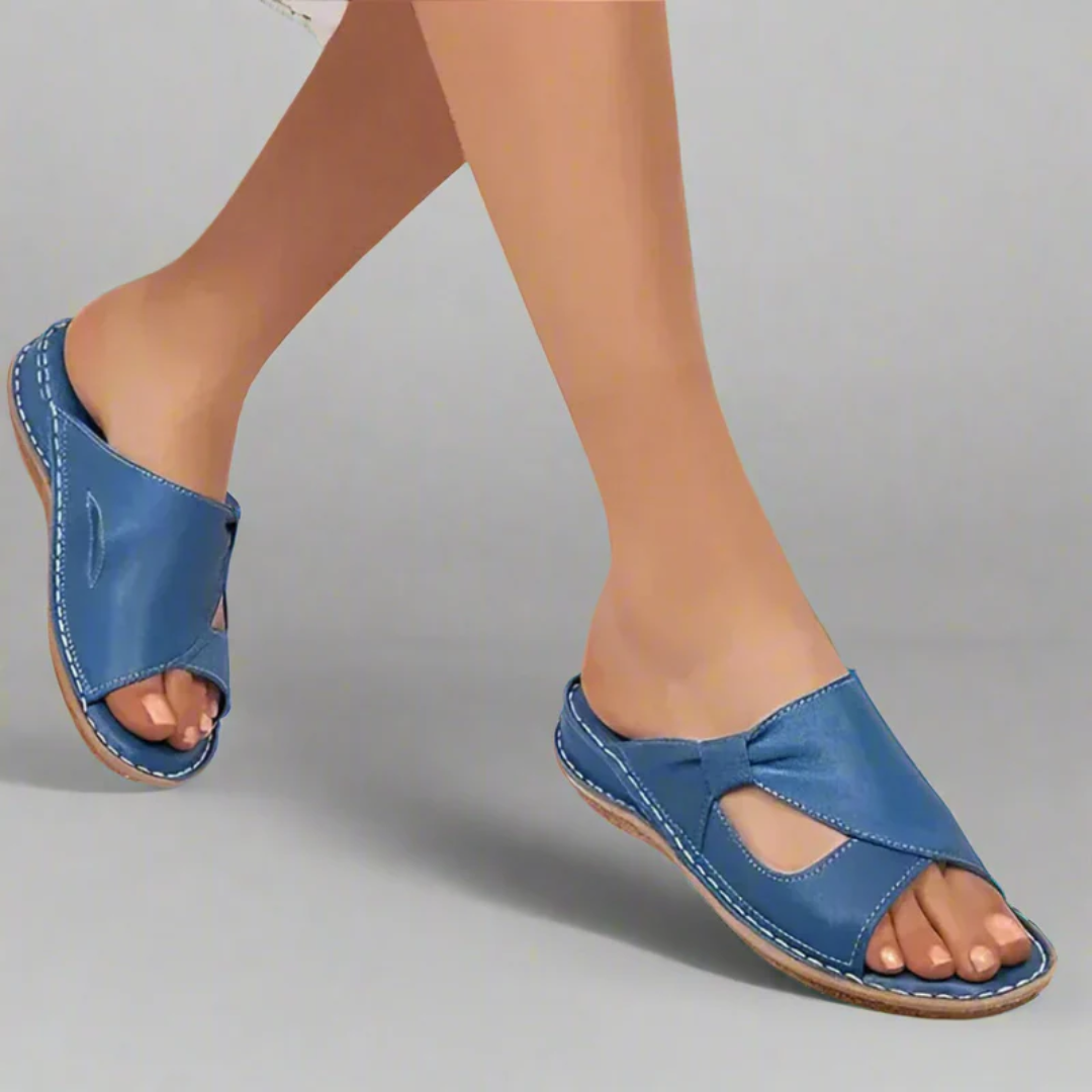 Yvonne Premium Leather Orthopedic Sandals